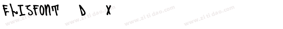 Elisfont3-d87x字体转换
