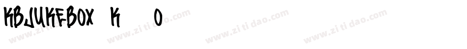Kbjukebox-K87o字体转换