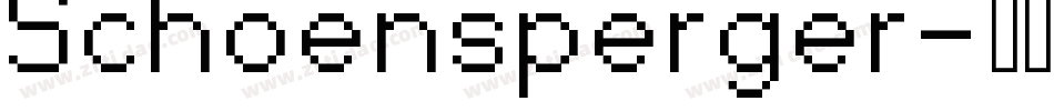 Schoensperger字体转换