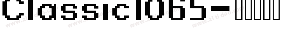 Classic1065字体转换