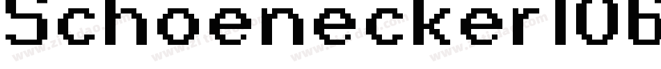 Schoenecker1066字体转换