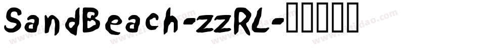 SandBeach-zzRL字体转换