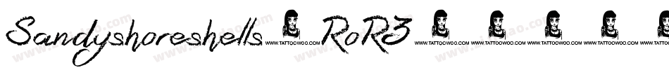 Sandyshoreshells-RoR3字体转换