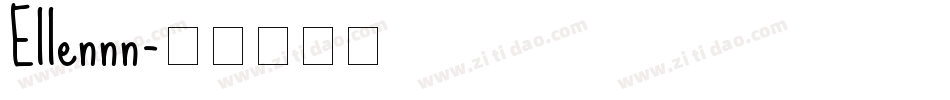 Ellennn字体转换