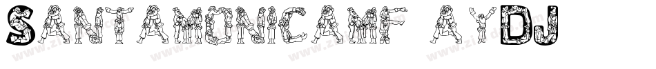 Santamonicamf-ayDJ字体转换