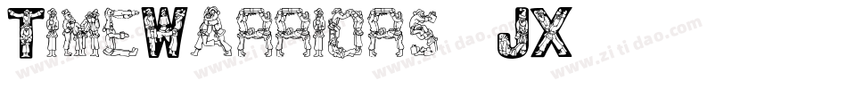 TimeWarriors-8JX0字体转换