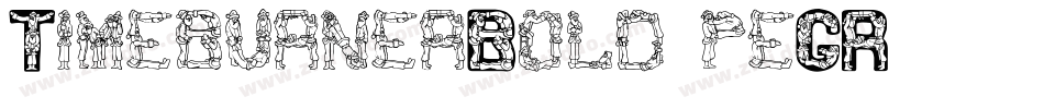 TimeburnerBold-peGR字体转换