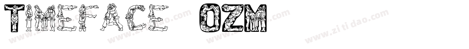 Timeface-8OZM字体转换