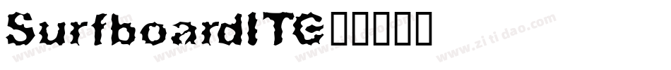SurfboardITC字体转换