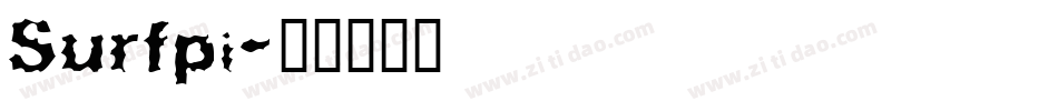 Surfpi字体转换