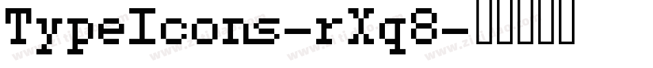 TypeIcons-rXq8字体转换