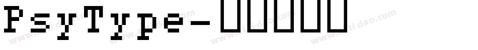 PsyType字体转换