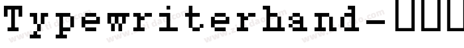 Typewriterhand字体转换