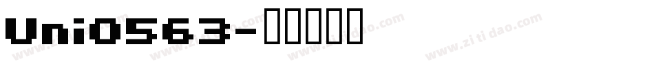 Uni0563字体转换
