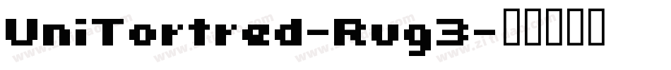UniTortred-Rvg3字体转换