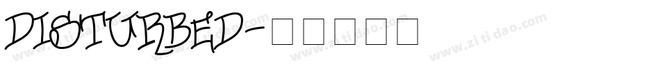 Disturbed字体转换