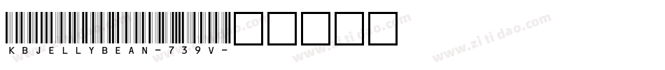 Kbjellybean-739V字体转换