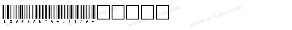 LoveSanta-5117v字体转换