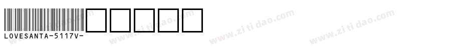 LoveSanta-5117v字体转换