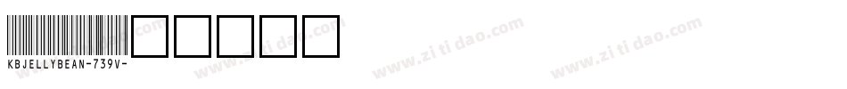 Kbjellybean-739V字体转换