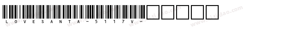 LoveSanta-5117v字体转换