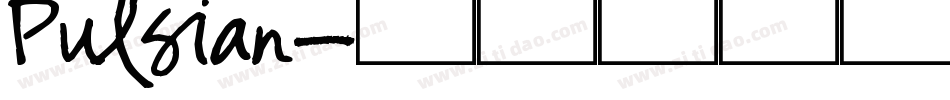 Pulsian字体转换