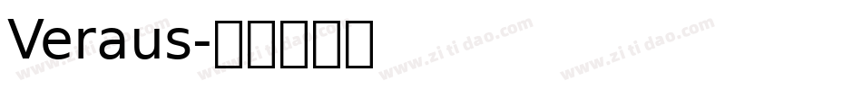 Veraus字体转换