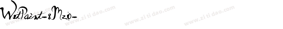 WetPaint-8Mz0字体转换