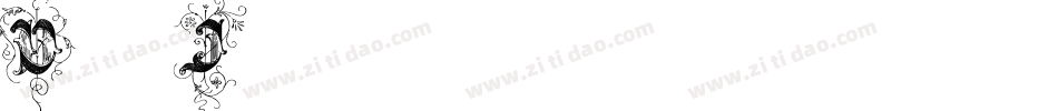VaticanianInitials字体转换