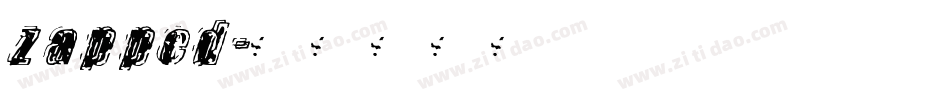 zapped字体转换