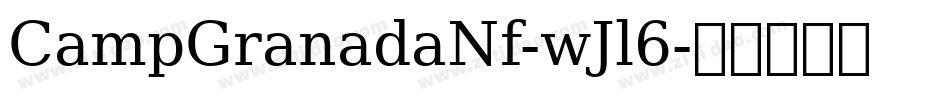 CampGranadaNf-wJl6字体转换