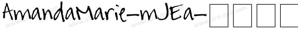 AmandaMarie-mJEa字体转换