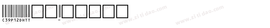 c39p12dhtt字体字体转换