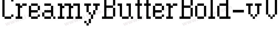 CreamyButterBold-vVDy字体转换