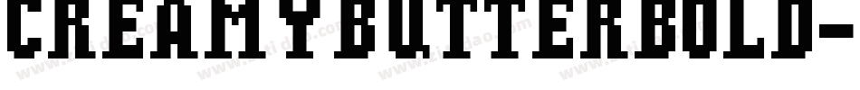 CreamyButterBold-vVDy字体转换