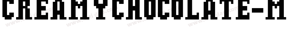 CreamyChocolate-MVpXJ字体转换
