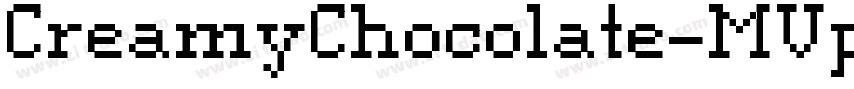 CreamyChocolate-MVpXJ字体转换
