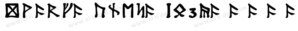 DwarfRunes-jE3y字体转换