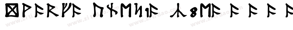 DwarfRunes1-z8eL字体转换