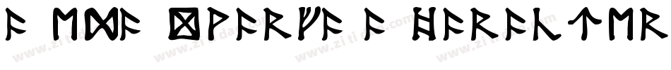 Red-Dwarf-Characters字体转换