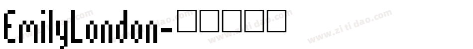 EmilyLondon字体转换