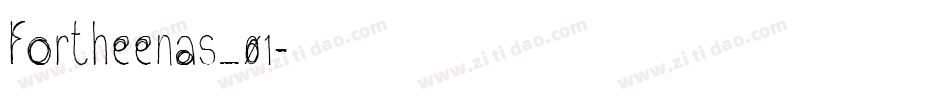 Fortheenas_01字体转换