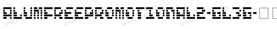 AlumFreePromotional2-Gl3G字体转换