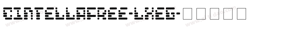CintellaFree-LxeG字体转换