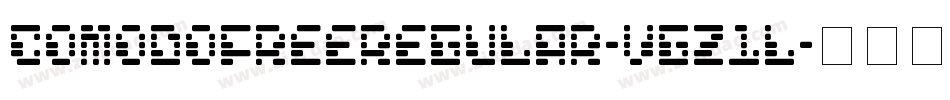 ComodoFreeRegular-VGz1l字体转换