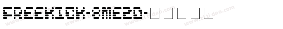 Freekick-8Me2D字体转换