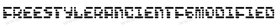 FreestylerAncientF6modified-Pyx2字体转换