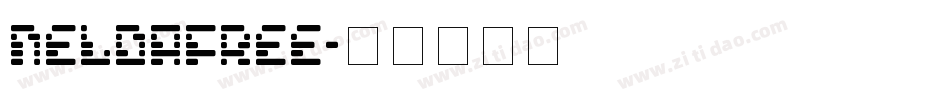 NeldaFree字体转换