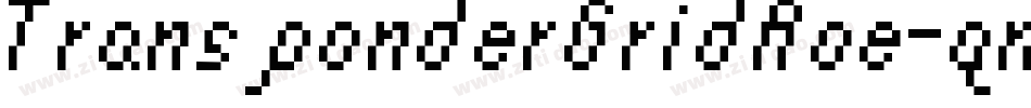 TransponderGridAoe-qn2字体转换