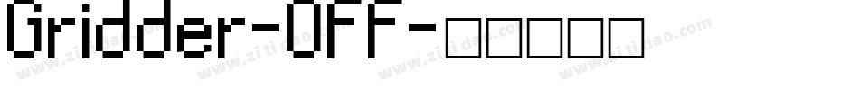 Gridder-OFF字体转换